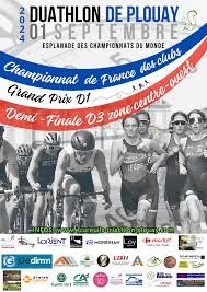 Dimanche 1er septembre : DUATHLON de Plouay