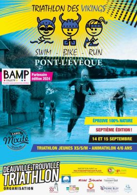 Les 14 & 15 Septembre : Triathlon des Vikings